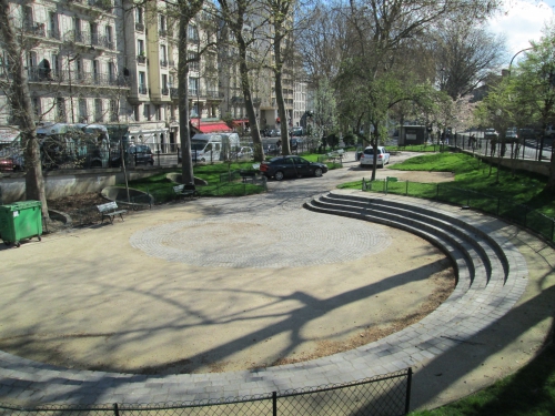 paris,paris 18e,square jessaint,emmaüs-solidarité,espaces verts
