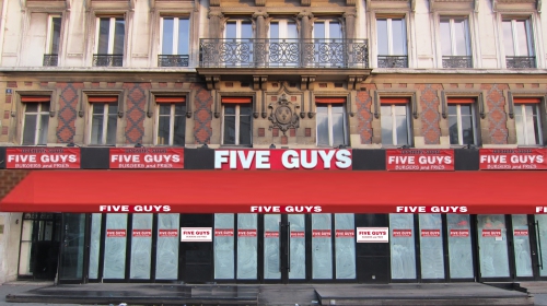 paris,10e,gare-de-l-est,five-guys,burger-king,restauration-rapide,fast-food